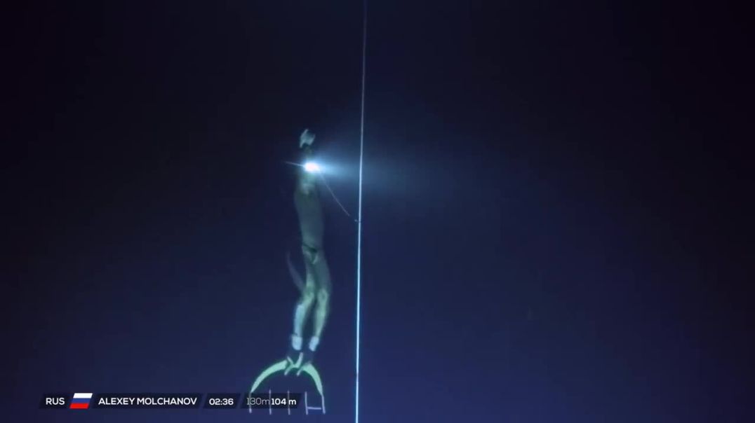 World Record Dive to 130m
