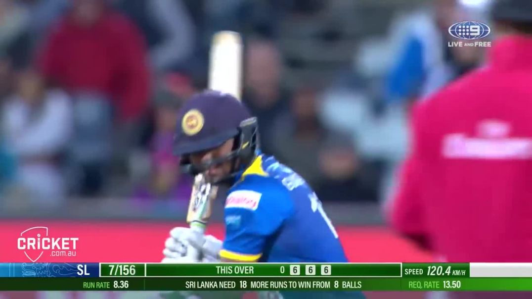 Relive an unbelievable final two overs !