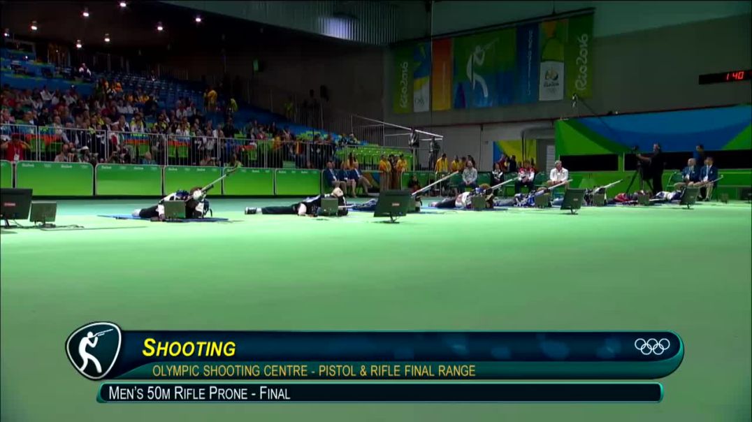 50m Rifle Prone Men's Final---Shooting