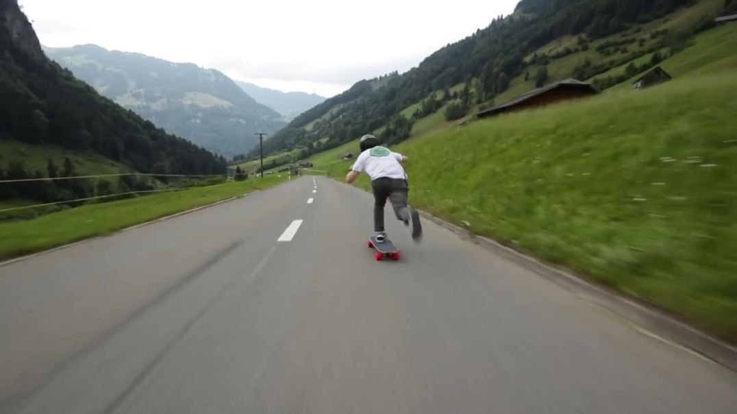 Raw Run __ 70 mph in Switzerland