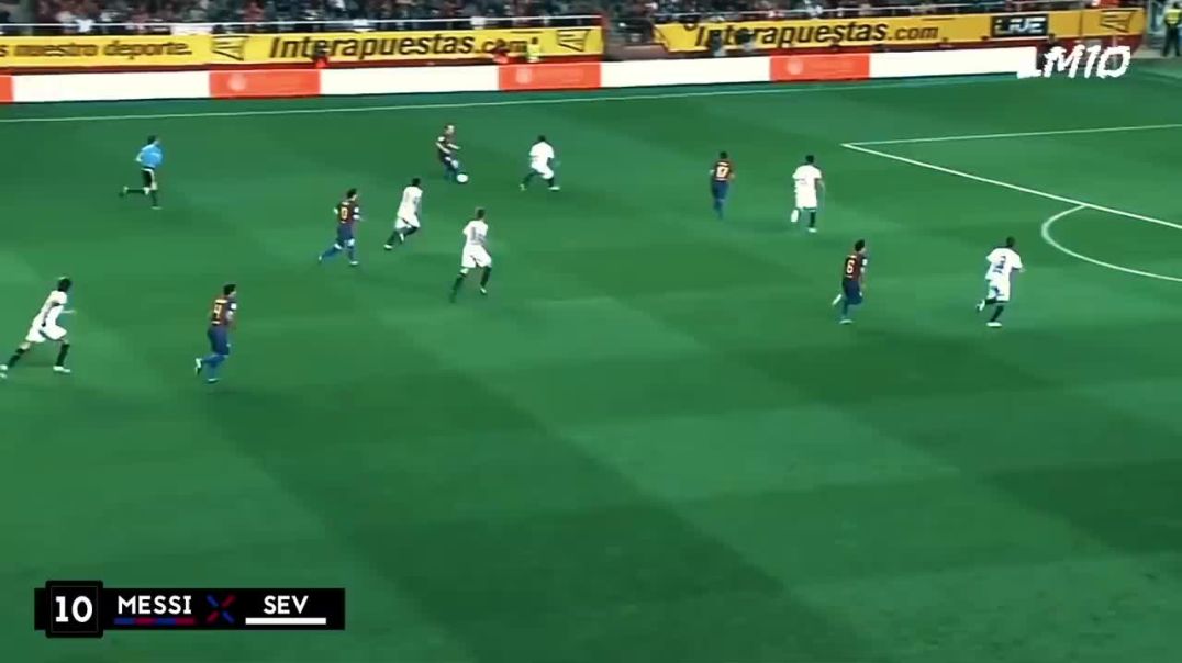 Impossible Goals Scored By Lionel Messi !
