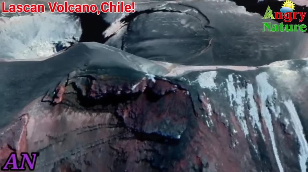Terrible explosion Lascar Volcano eruption in Chile _ Angry Nature