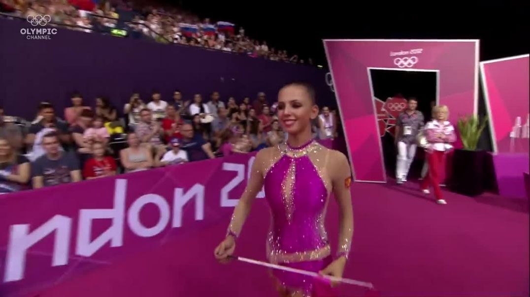 Darya Dmitriyeva's Energetic Ribbon Performance ---Athlete