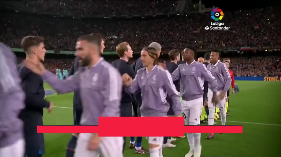 FC Barcelona vs Real Madrid (2-1)-----Football