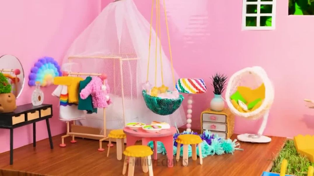 Cool Doll House----Craft