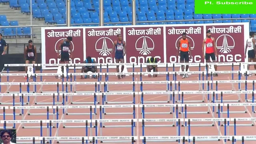 Men's 110M hurdles Final