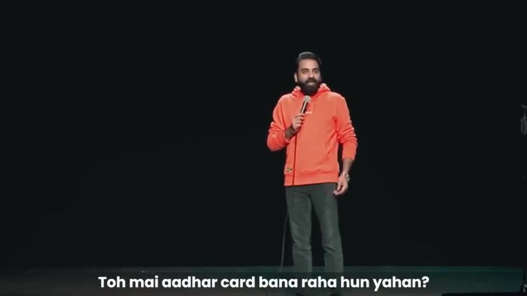 TO MAIN ADHAR CARD BANA REHA HUN YAHAN !