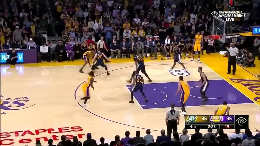 Kobe Bryant's Epic Last-Minute Performance in His Final Game Against the Jazz--Basketball