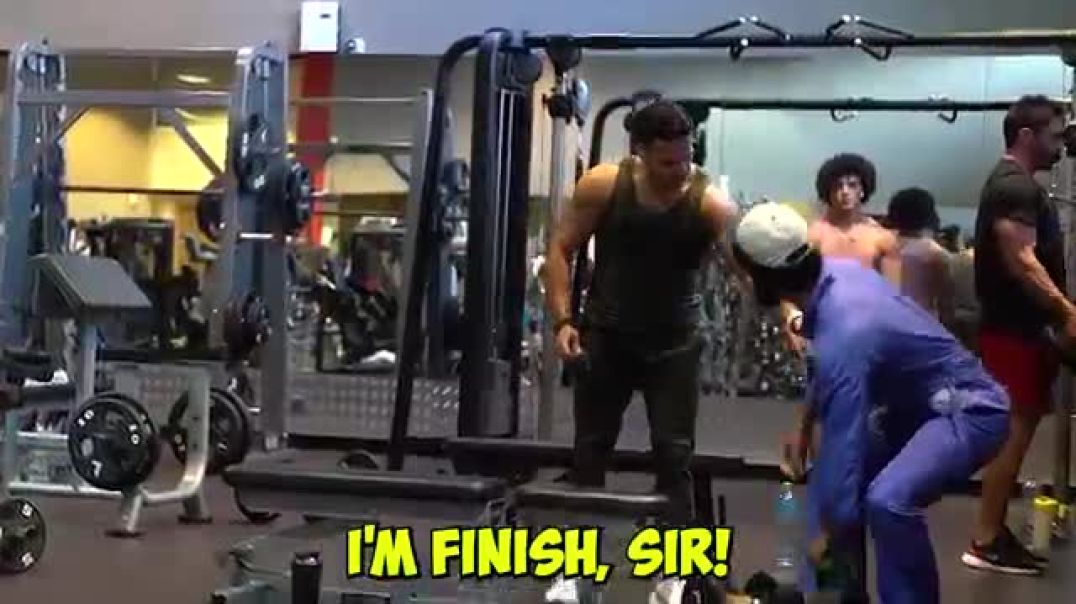 Unexpected Reactions: Girls Get a Shock at the Gym!
