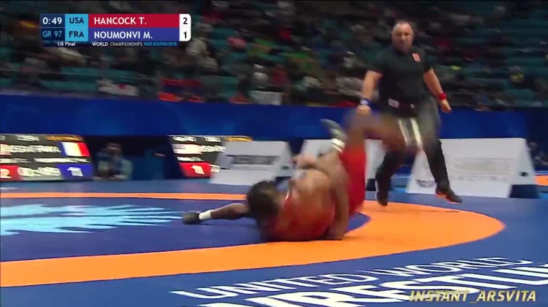 The Ultimate Showdown: Top 5 Moves from the Wrestling World Championships 2019--sports