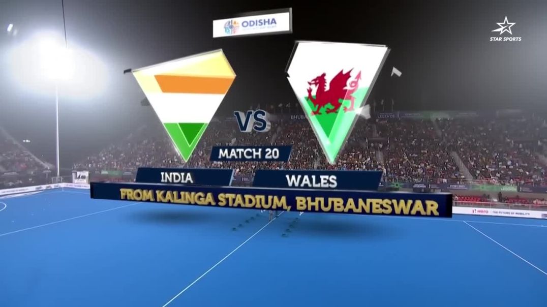 Men’s FIH Hockey World Cup 2023 _ India vs Wales _ Highlights--sports