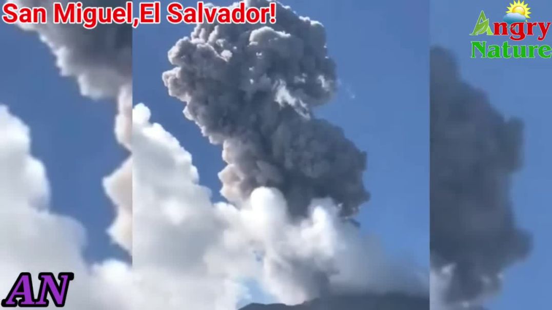 Volcanic Eruption Rocks El Salvador's San Miguel Region--Disaster