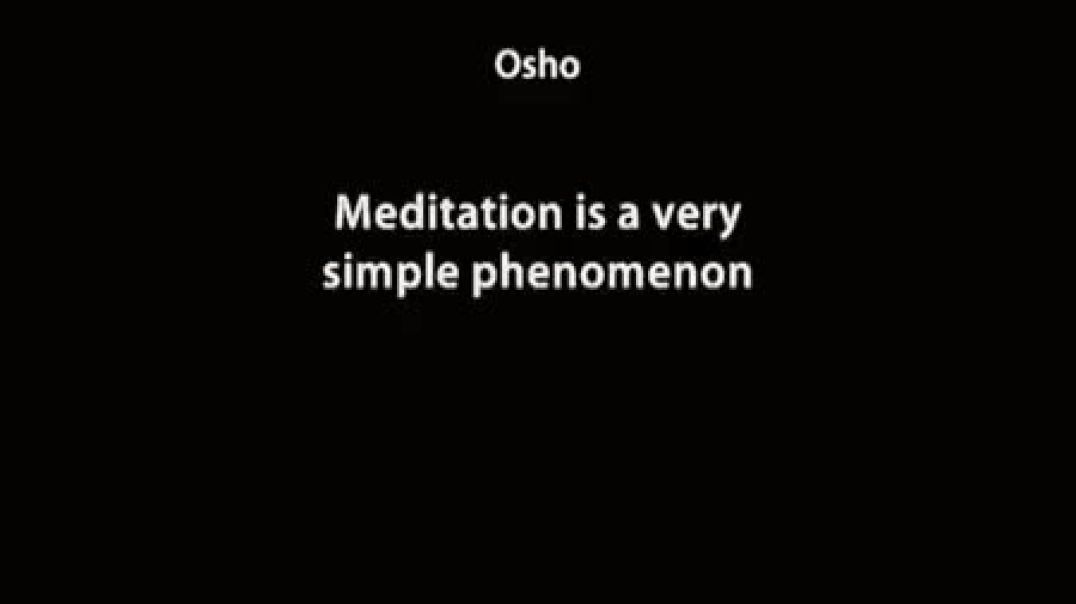Discover the Simplicity of OSHO's Meditation Techniques !