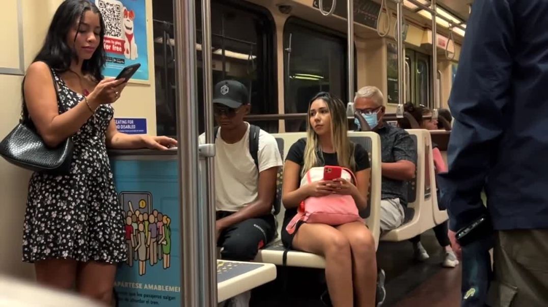 The Subway Social Experiment that Reveals Society's Indifference" !