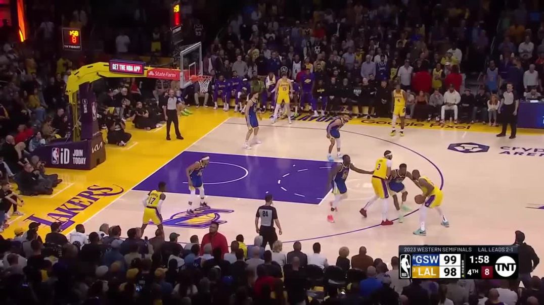 Warriors vs Lakers NBA Playoffs 2023: LeBron James Seals Game 4 Victory in Intense Finish !