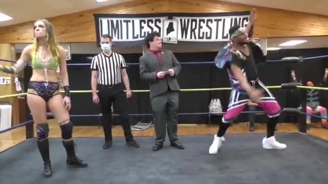 A Intergender Mixed Match at Limitless Wrestling's "The Road !
