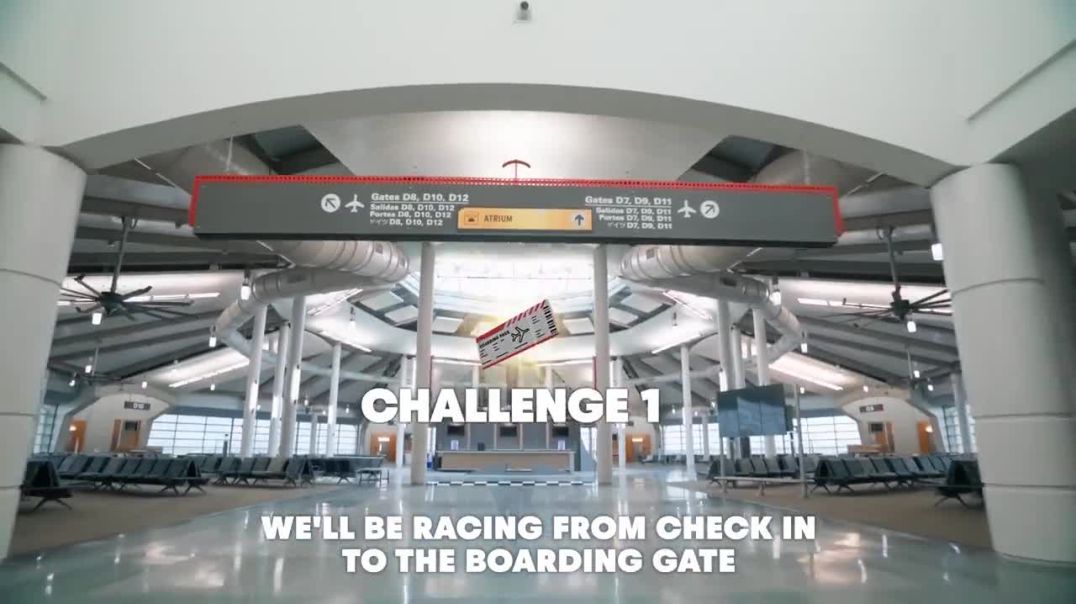 Airport Skateboard Challenge: Unleashing Jaw-Dropping Tricks and Gravity-Defying Stunts !