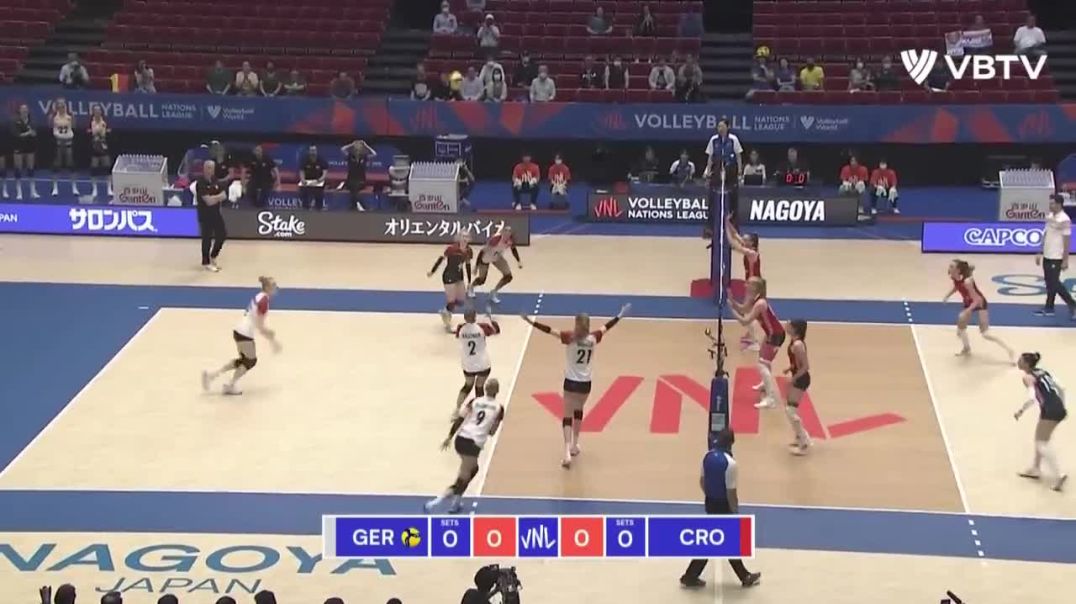 Croatia vs. Germany Women's Volleyball Nations League 2023 !