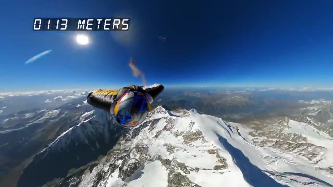 Unleashing the Thrill: Unforgettable Wingsuit Flight Over Mont Blanc, France !