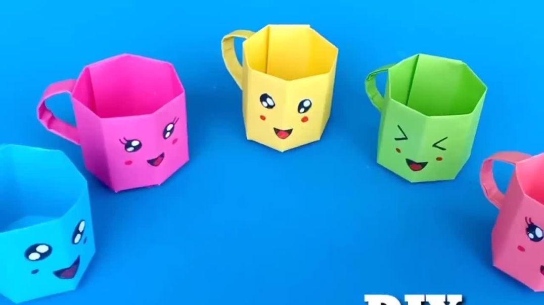 Easy Origami Paper Craft for School  !