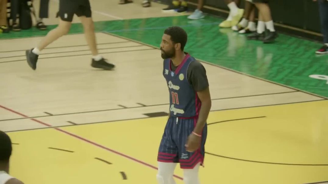 Kyrie puts on a show with triple-double in Drew League debut