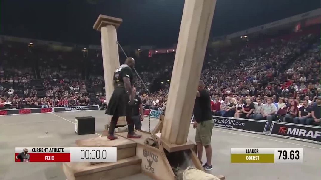 Unbelievable Feat: 53-Year-Old Strongman Felix Smashes Another World Record!