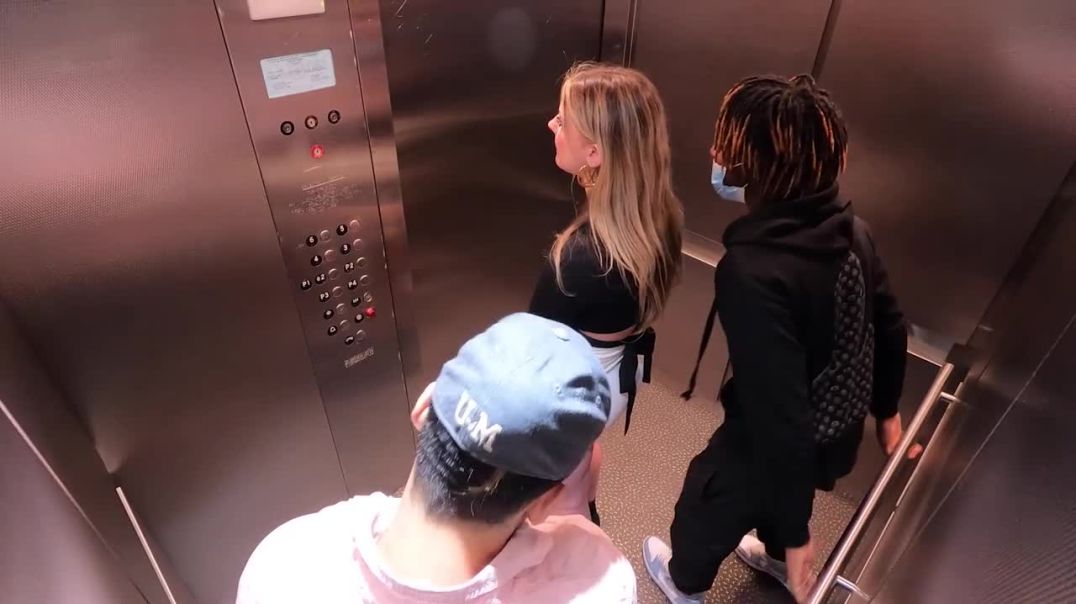 Spreading Kindness and Humanity : Disturbing A Girl In Lift!