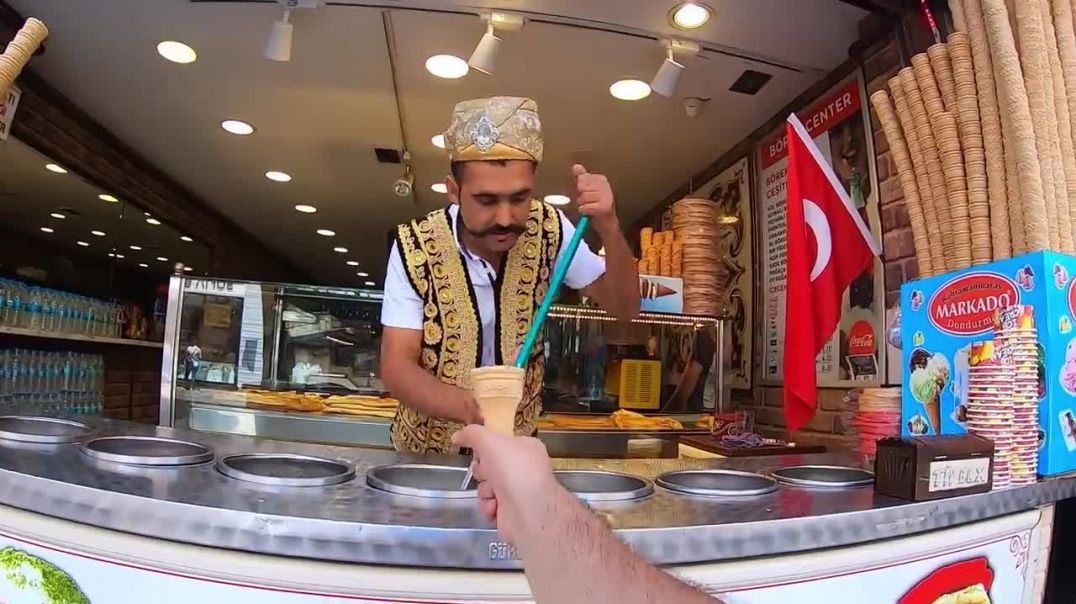 Mesmerizing Turkish Ice Cream Tricks !
