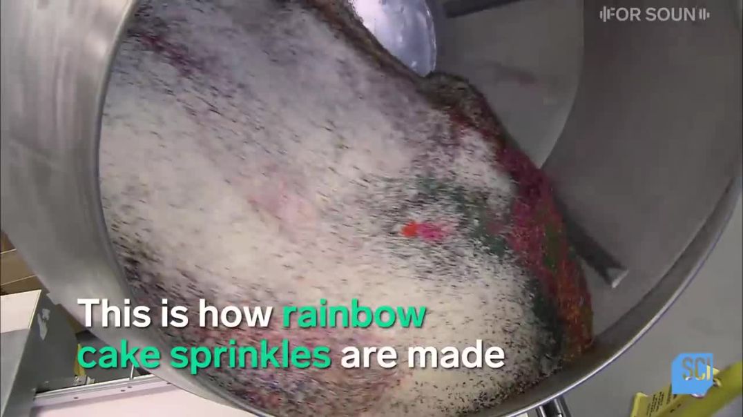 Unveiling the Magic: How Rainbow Cake Sprinkles Are Crafted!