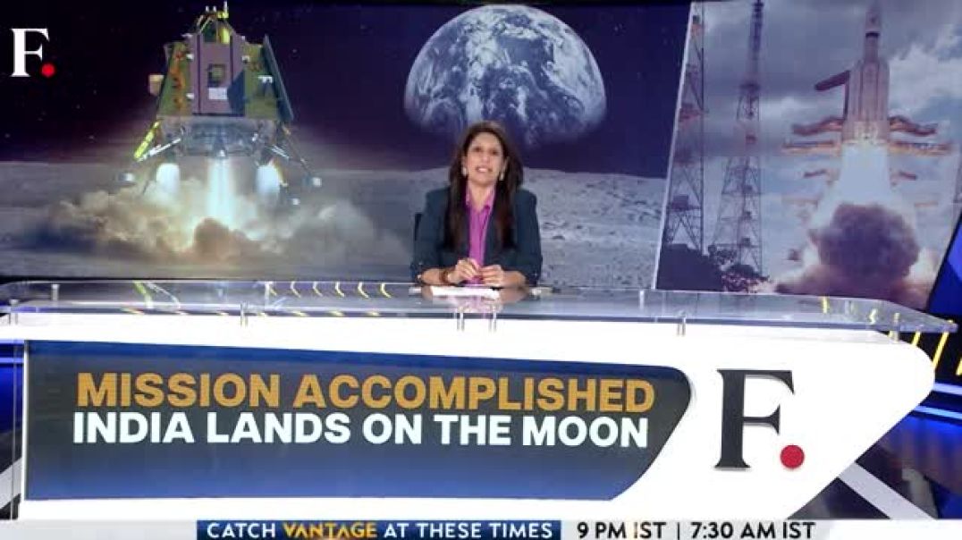 Triumph Beyond Earth: India's Chandrayaan 3 Achieves Impeccable Lunar Landing !