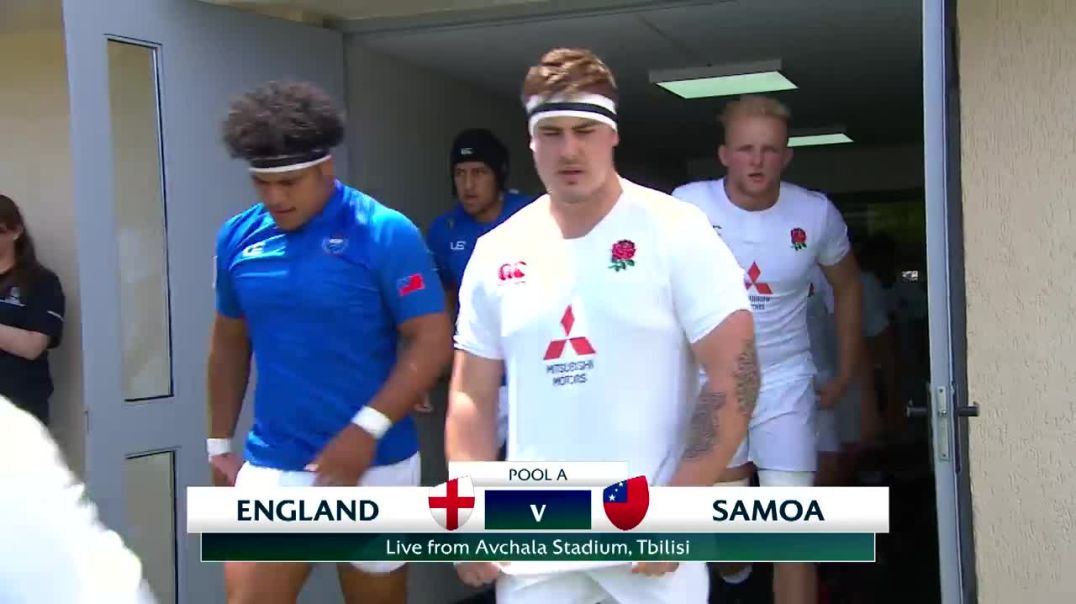 Thrilling Clash: England vs. Samoa Highlights | World Rugby U20s !