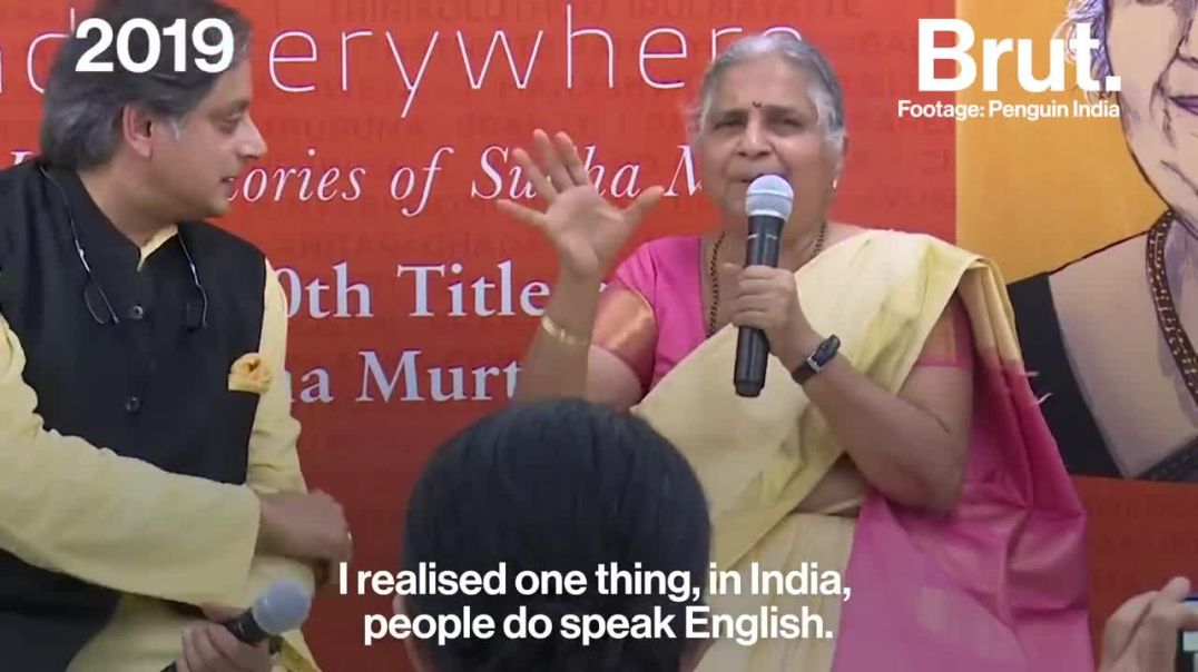 In Conversation: Shashi Tharoor and Sudha Murty Discuss Books and Literature !